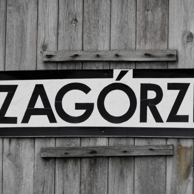 Przystanek kolejki wąskotorowej "Pogórzanin" w Zagórzu, Autor: Katarzyna Makarska