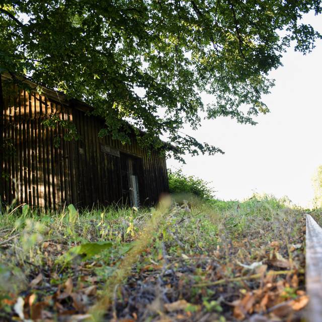 Stacja kolejki wąskotorowej "Pogórzanin" w Manasterzu, Autor: Jerzy Fil