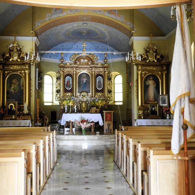 Wnętrze światyni, Autor: Katarzyna Makarska