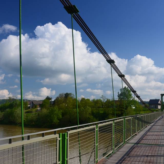 Kładka piesza w Bachowie, Autor: Robert Kaszycki