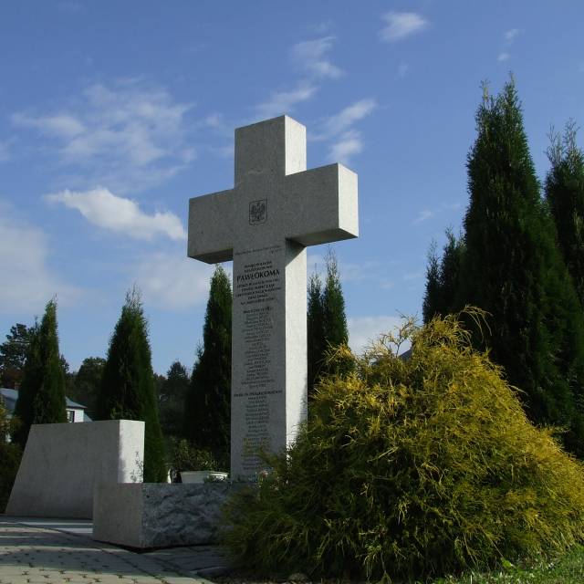 Pomnik ku pamięci Polaków w Pawłokomie, Autor: Sławomir Żuk