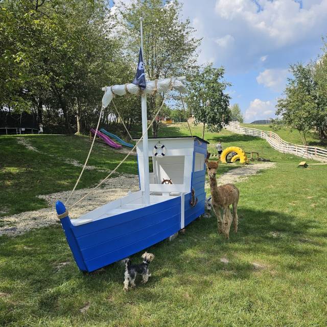 Na farmie w Jaworniku Polskim, Autor: Fotografia pochodzi z FB Właścicieli obiektu