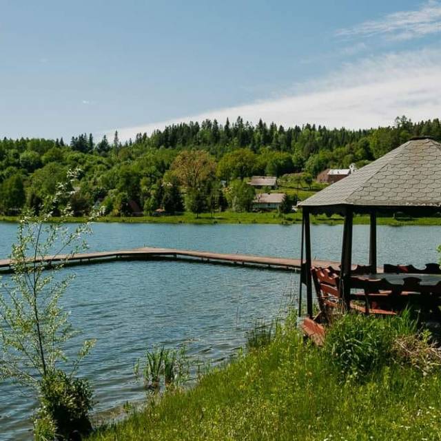 „U Schabińskiej” Krzemienna nad Sanem – łowisko komercyjne, Autor: Fotografia pochodzi z FB Właściciela obiektu