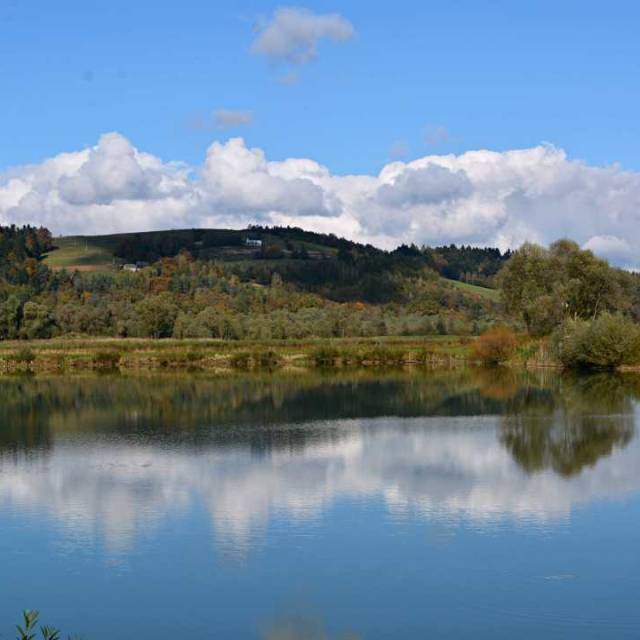 Zbiornik wodny w Jabłonicy Ruskiej, Autor: Archiwum UG Dydnia