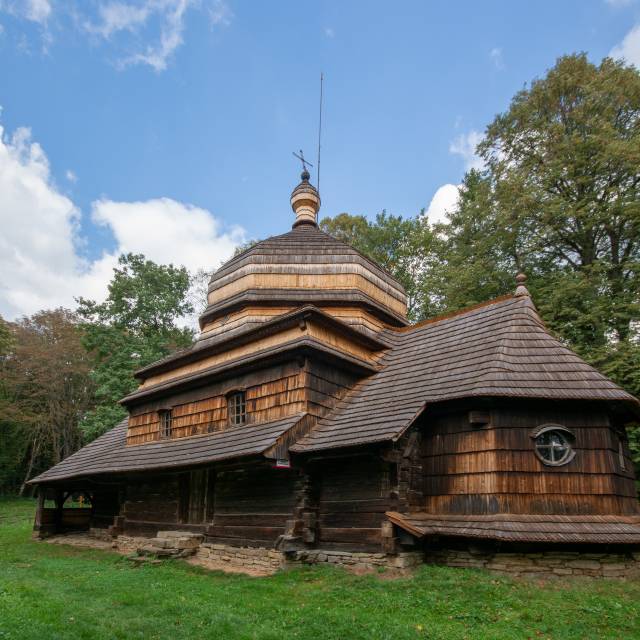 Cerkiew greckokatolicka pw. Wniebowstąpienia Pańskiego w Uluczu, Autor: Grzegorz Cipora