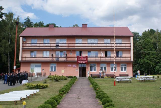 Remiza OSP w Hucisku Jawornickim