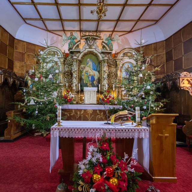 Kościół pw. Przemienienia Pańskiego i Matki Boskiej Bolesnej w Końskiem, Autor: Grzegorz Cipora