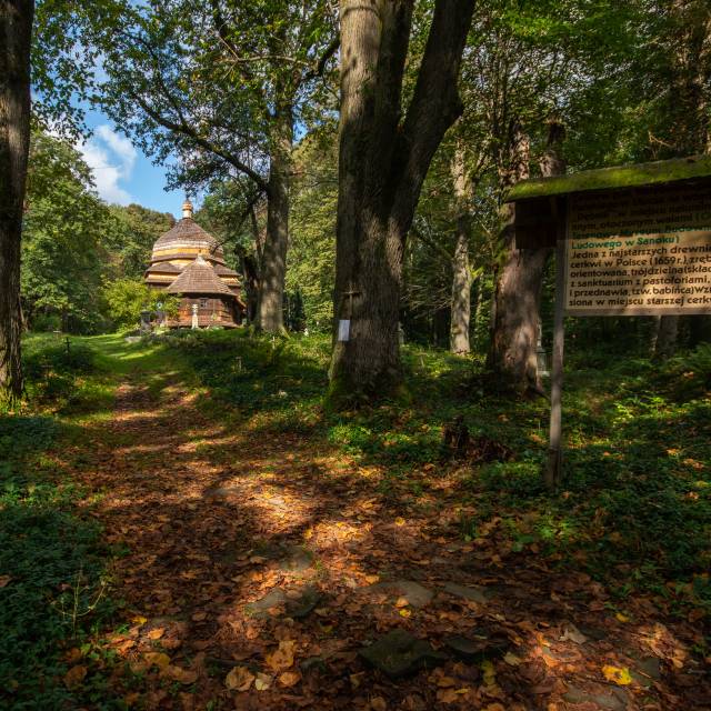 Cerkiew greckokatolicka pw. Wniebowstąpienia Pańskiego w Uluczu, Autor: Grzegorz Cipora