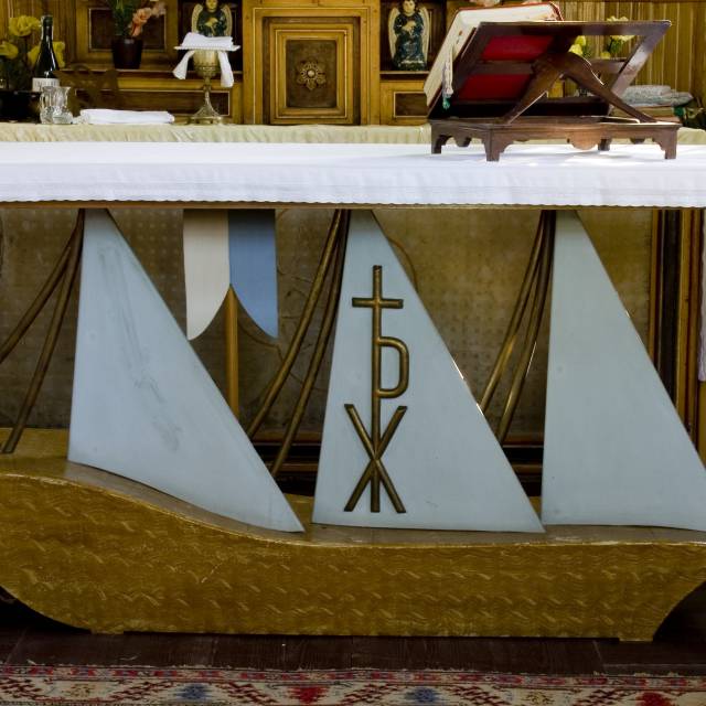 Zespół pałacowo-parkowy w Nozdrzcu - wnętrze kaplicy, Autor: Przemysław Woźny