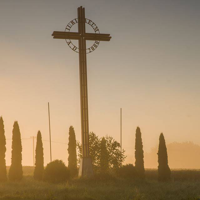 Krzyż Milenijny w Szklarach, Autor: Andrzej Błoński