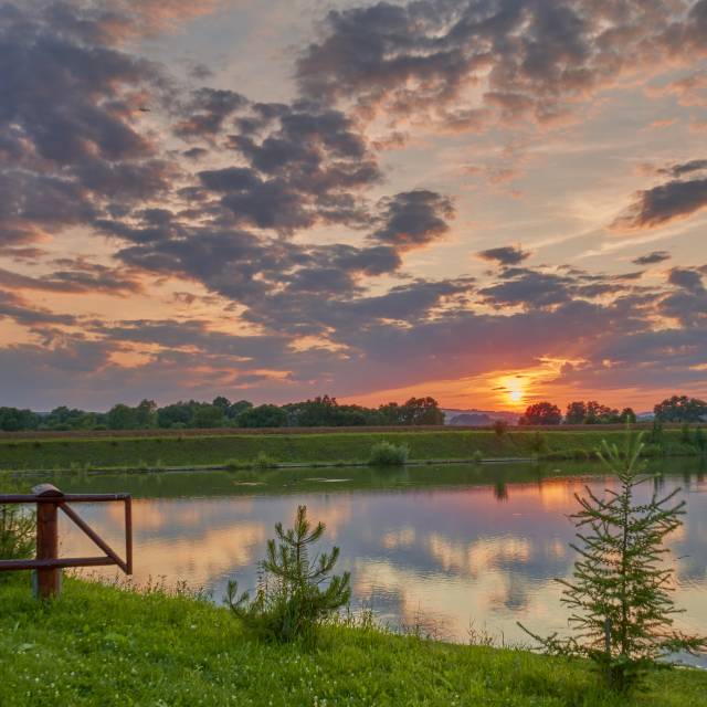 Zbiornik wodny w Pawłokomie, Autor: Zbigniew Lubecki