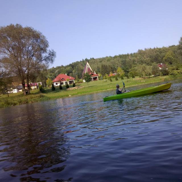 Wypożyczalnia kajaków w Sielnicy, Autor: Fotografia pochodzi z FB Właściciela obiektu