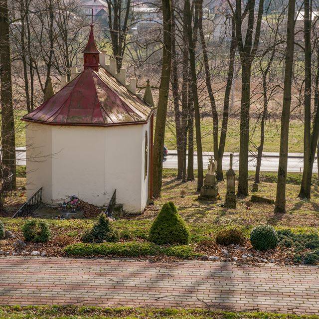 Kaplica grobowa Jędrzejowiczów w Hyżnem, Autor: Andrzej Błoński