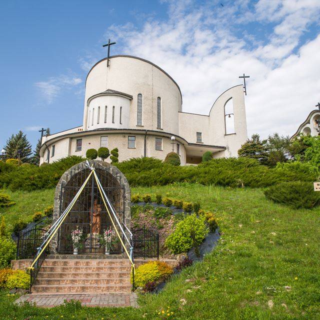 Kościół pw. Niepokalanego Serca NMP w Dylągówce, Autor: Andrzej Błoński